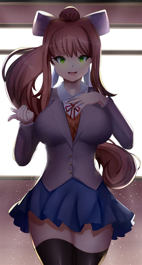 sexy monika ddlc|Monika .